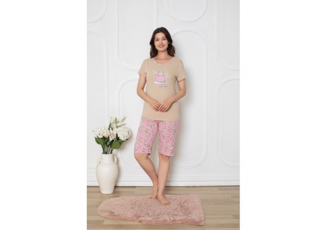 Pijama Dama Berfin Capri 9007